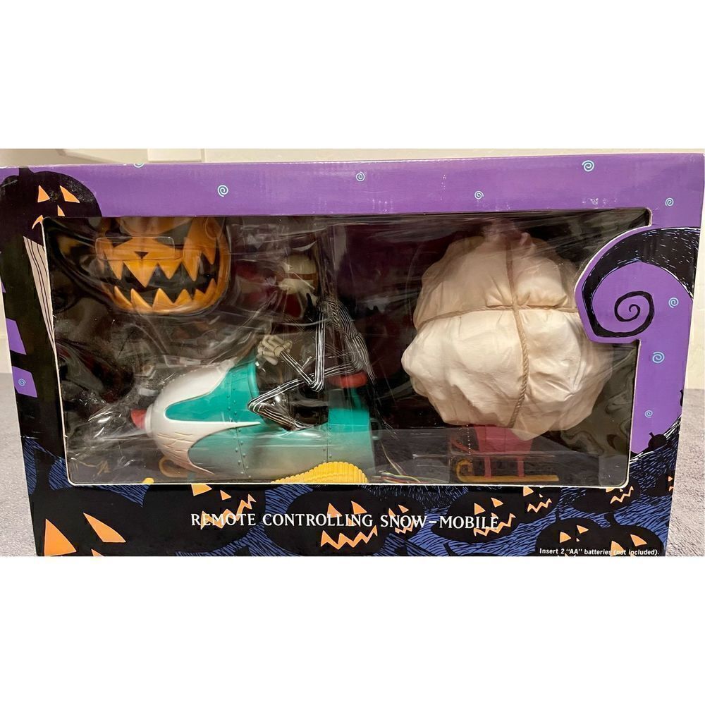 Nightmare Before Christmas Remote Control Jack Snow Mobile Jun Planning N-061